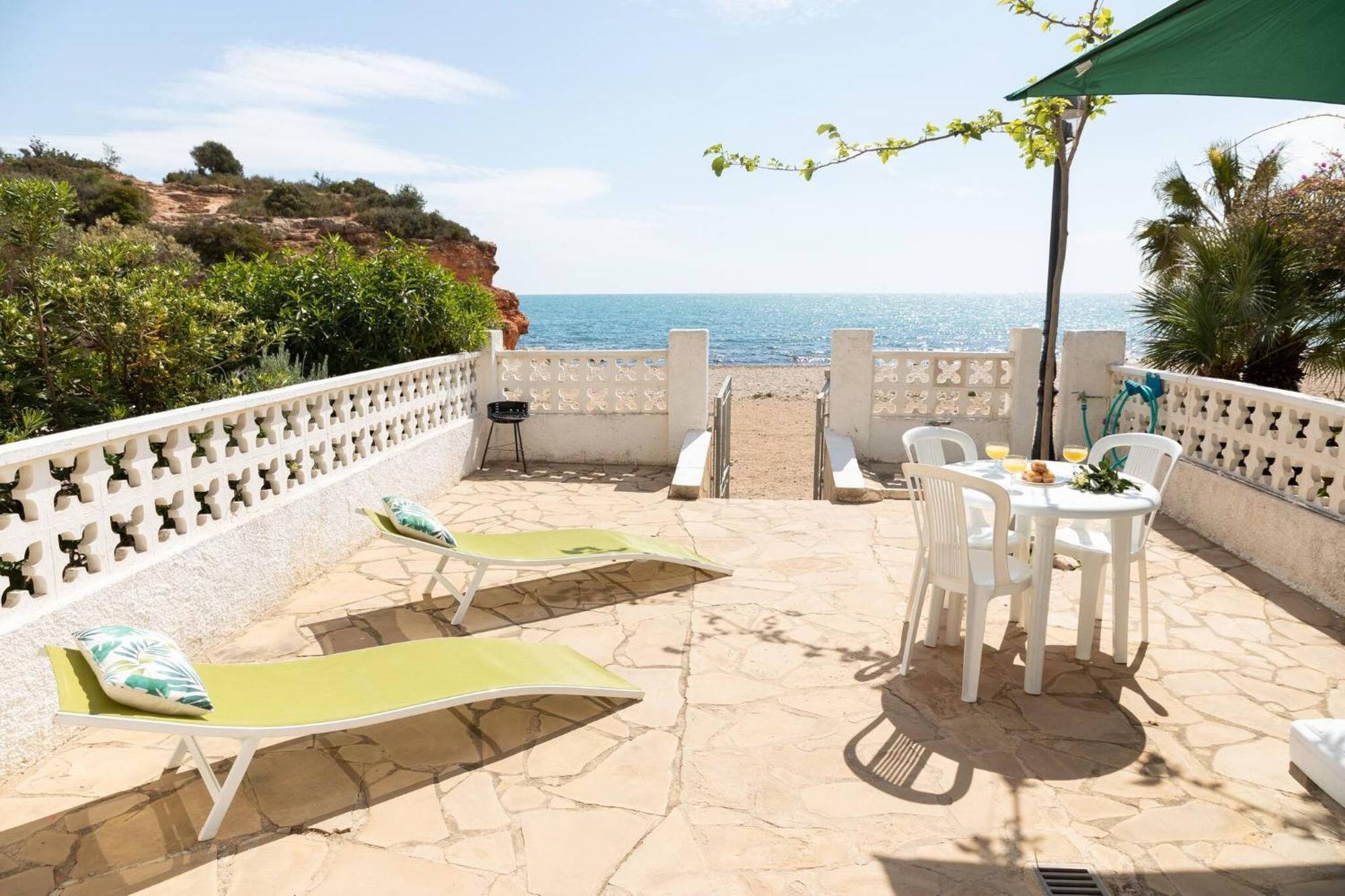Mistral - Adosado En L'Ampolla Con Acceso Directo Al Mar - Deltavacaciones Villa Buitenkant foto
